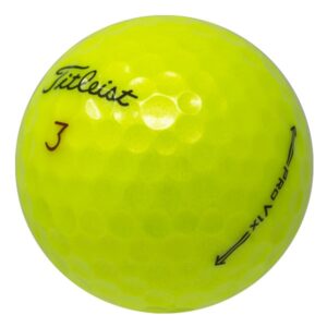 Titleist Pro V1x 2021 Yellow